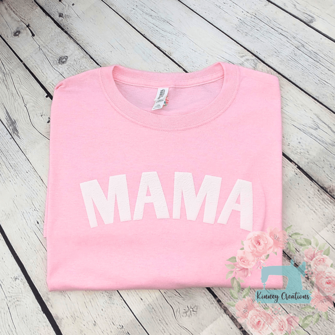 MAMA curved t-shirt