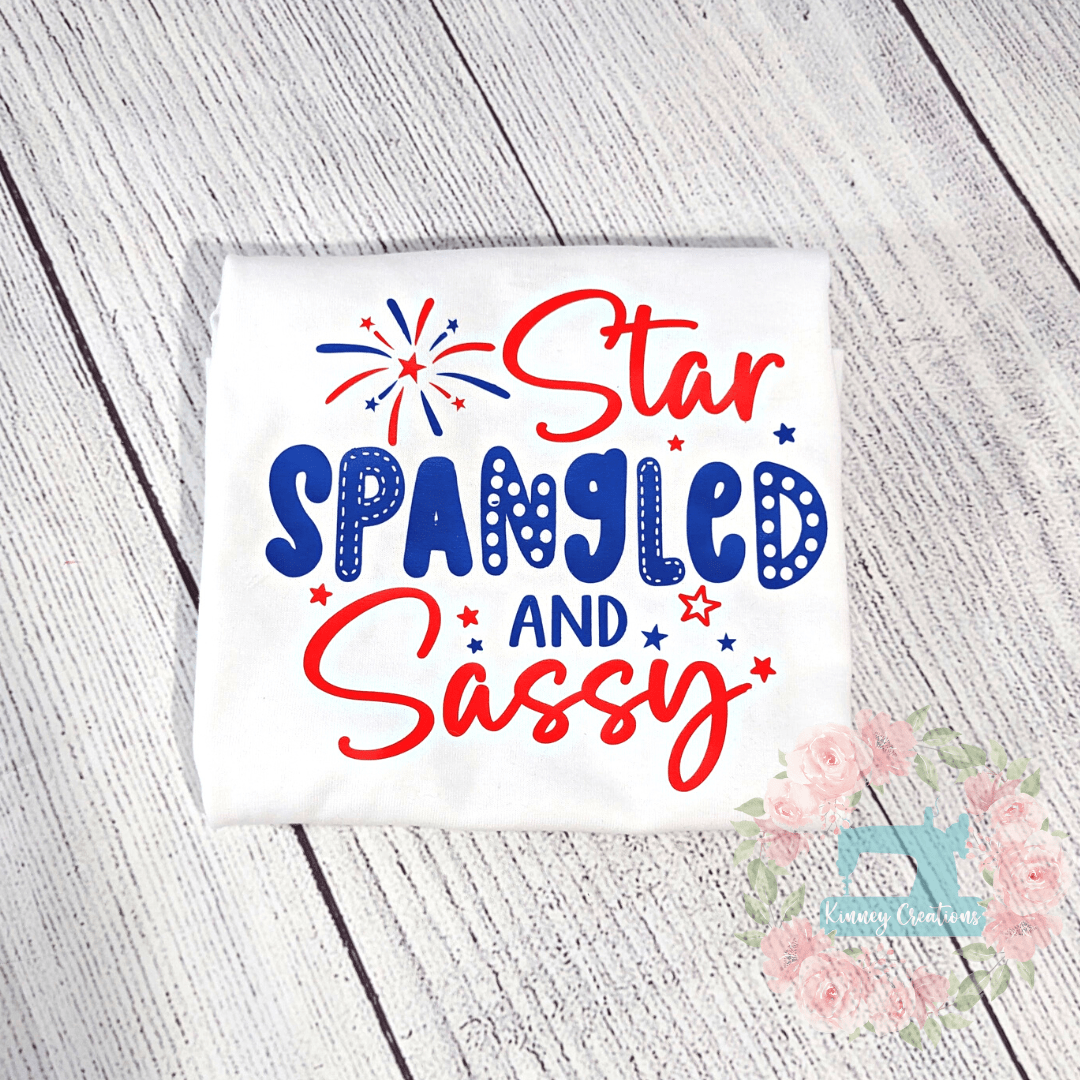 Star Spangled Sassy skirt set