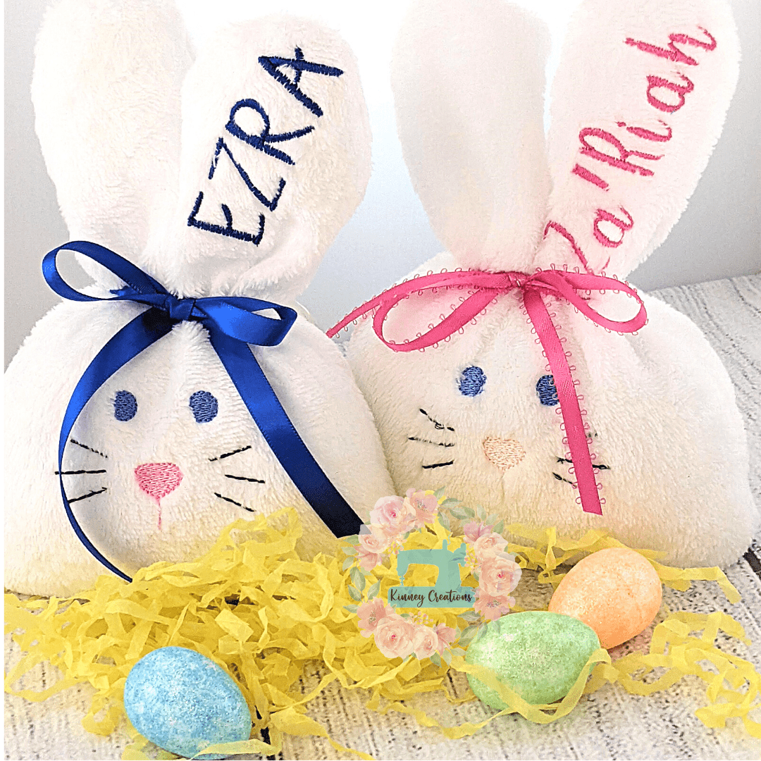 Personalized bunny stuffie