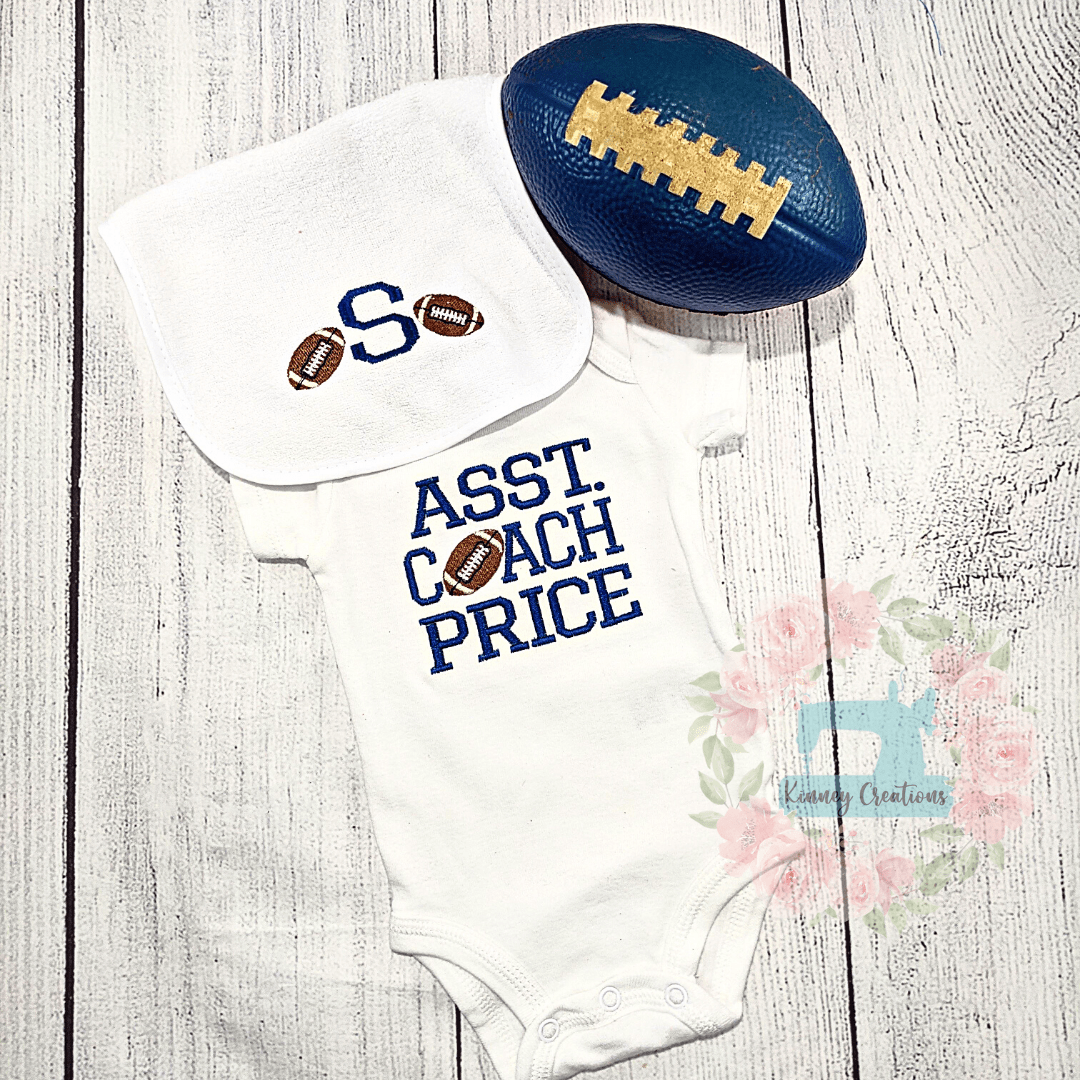 Coach onesie best sale