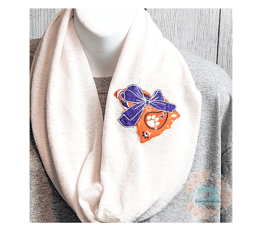 SC Tigers Big Bow Infinite Scarf