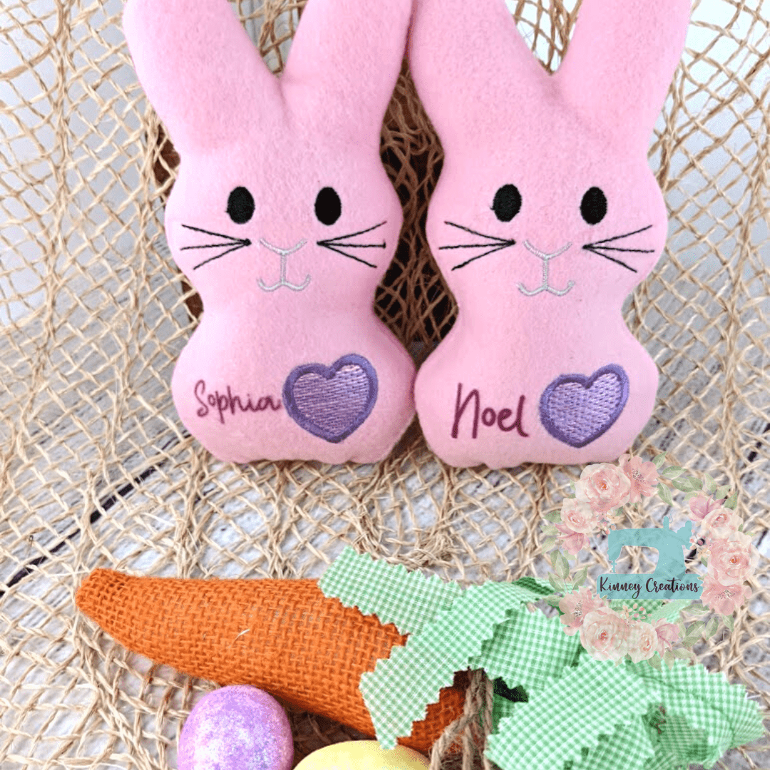 Bunny Stuffie with heart