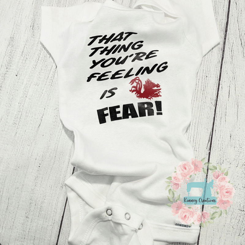 Feeling is Fear bodysuit