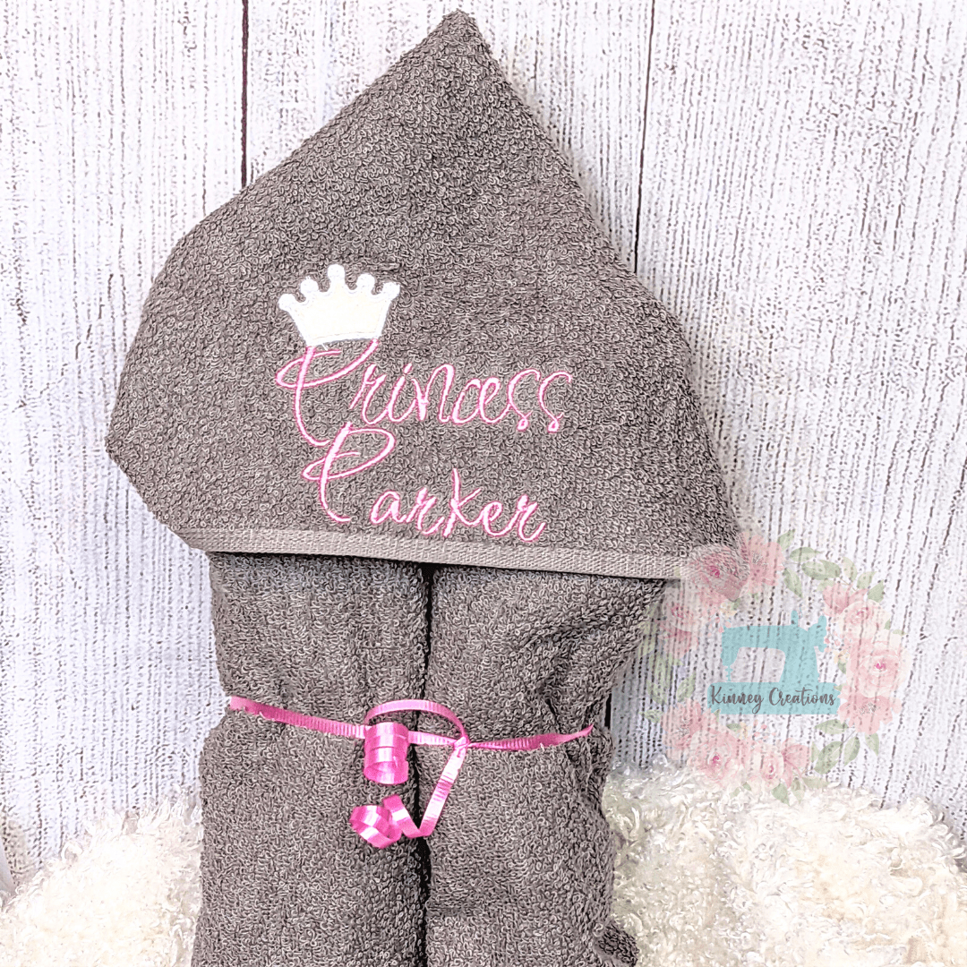 Princess Parker hooded towel