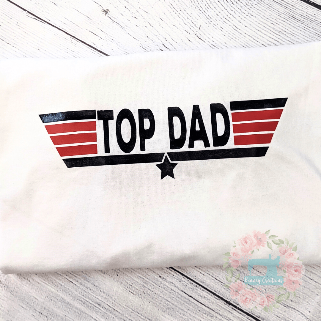 Top Dad Top Gun t-shirt