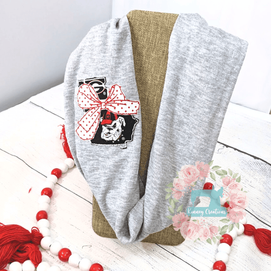 GA Big Bow infinite scarf