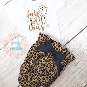 Open image in slideshow, Fab BOO lous leopard set
