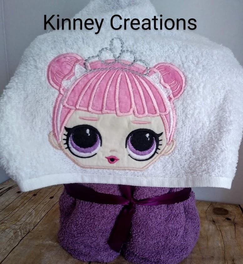 Doll inspired towel