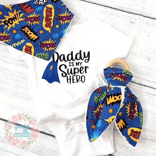 Daddy is my SUPER Hero set